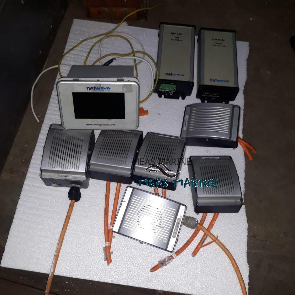 Reconditioned NETWAVE VDR complete set with 6 microphones